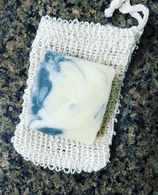 Sisal soap saver bag