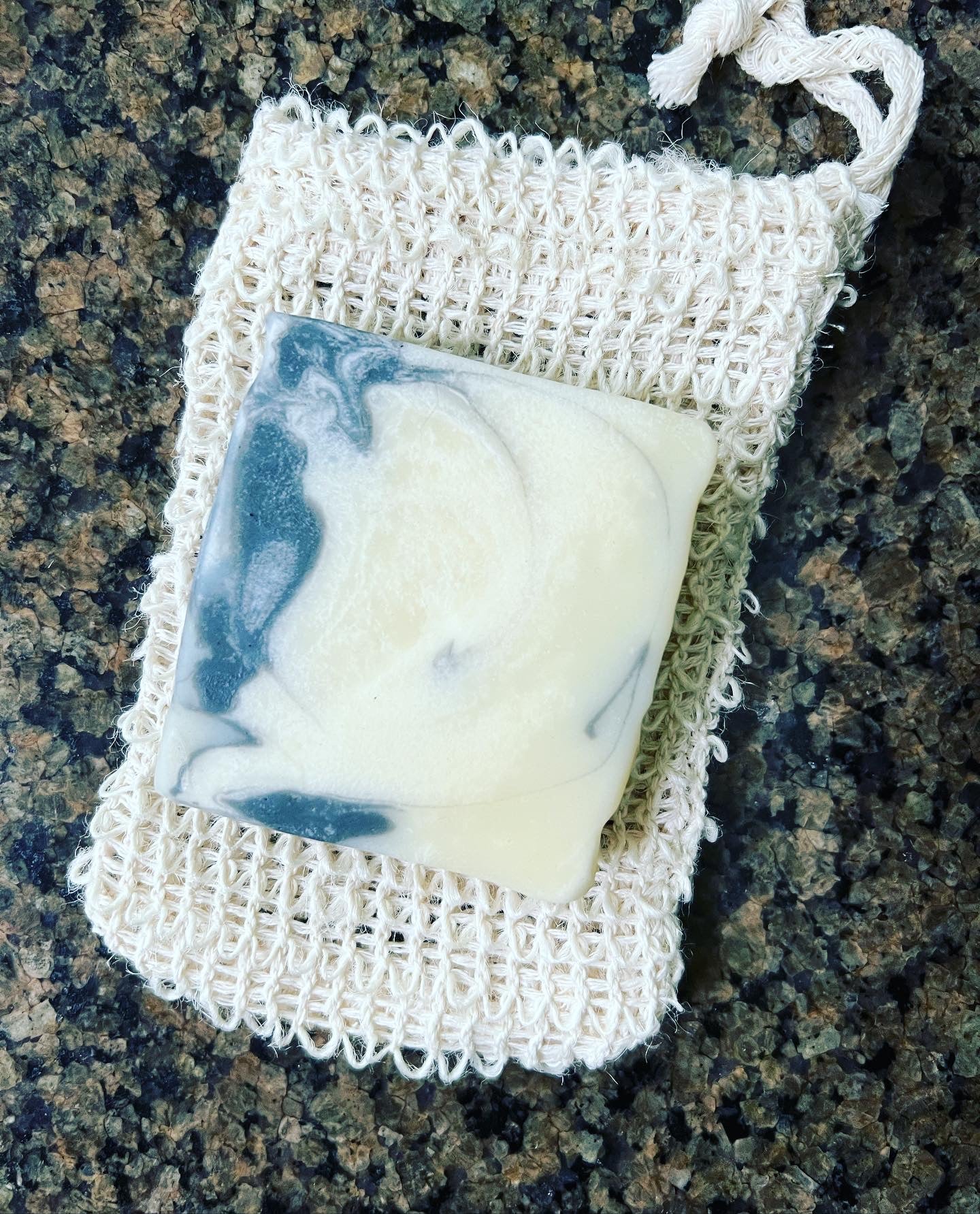 Sisal soap saver bag