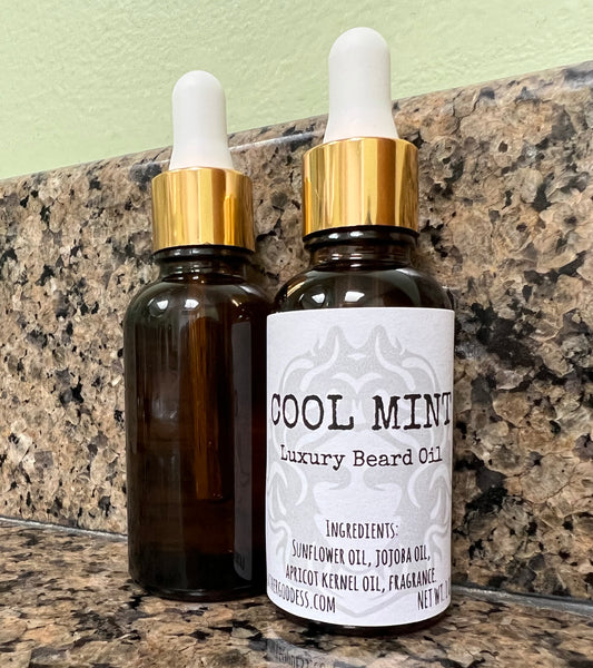 Luxury Beard Oil- Cool Mint